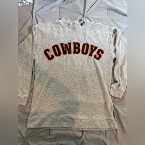 cowboys osu sweatshirt PINK brand